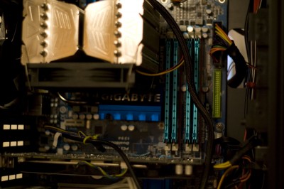 IMG_2063 Top down view of the Prolimatech Megahalems installed